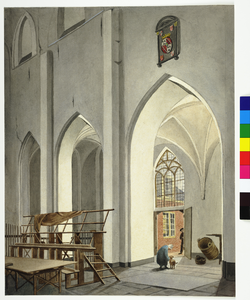 31271 Interieur van de kerk van het voormalige Regulierenklooster te Utrecht, in gebruik als kerk van het ...